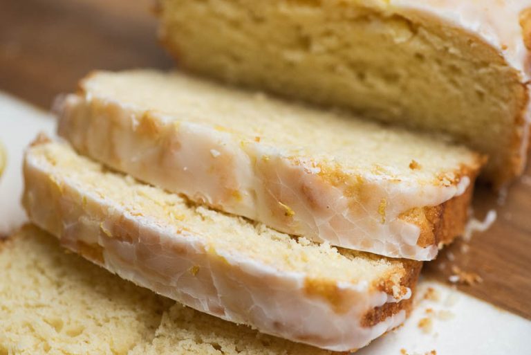 ICED LEMON LOAF HALF POUND CAKE RECIPE