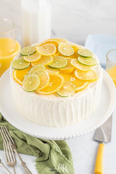 OMBRE CITRUS LAYER CAKE