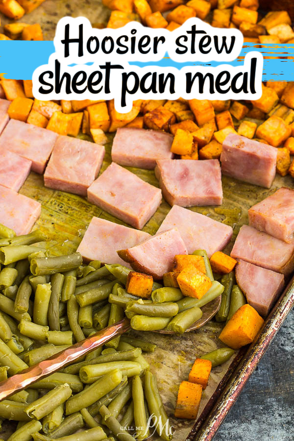 Sheet Pan Ham Steak Recipe - With Potatoes and Green Beans