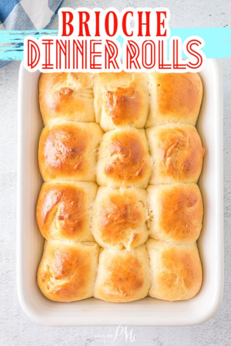 Brioche Dinner Rolls 