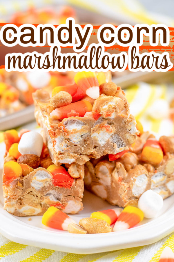 CANDY CORN MARSHMALLOW BARS Call Me PMc
