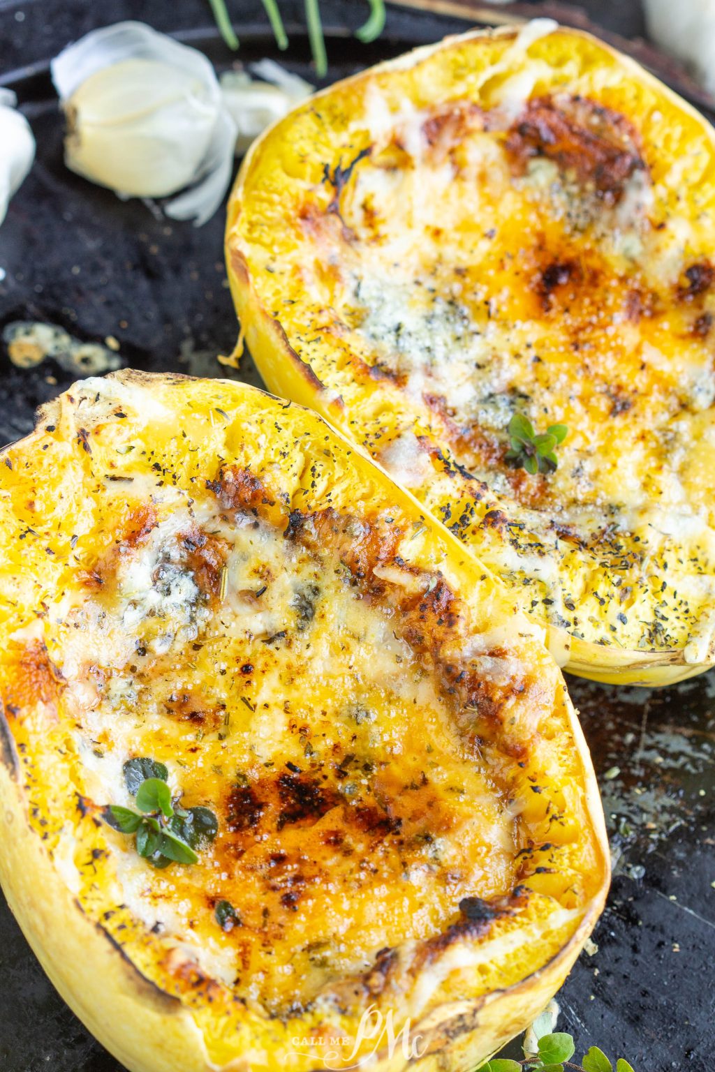 Vodka Sauce Spaghetti Squash Boats