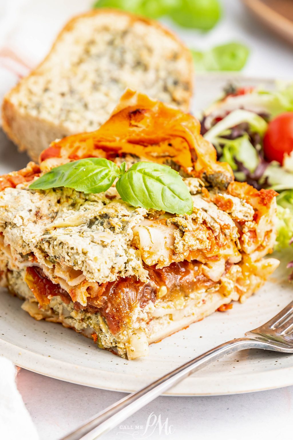 Spinach Artichoke Feta Lasagna