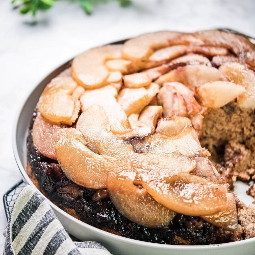 Ginger Pear Cast-Iron Skillet Cake Recipe