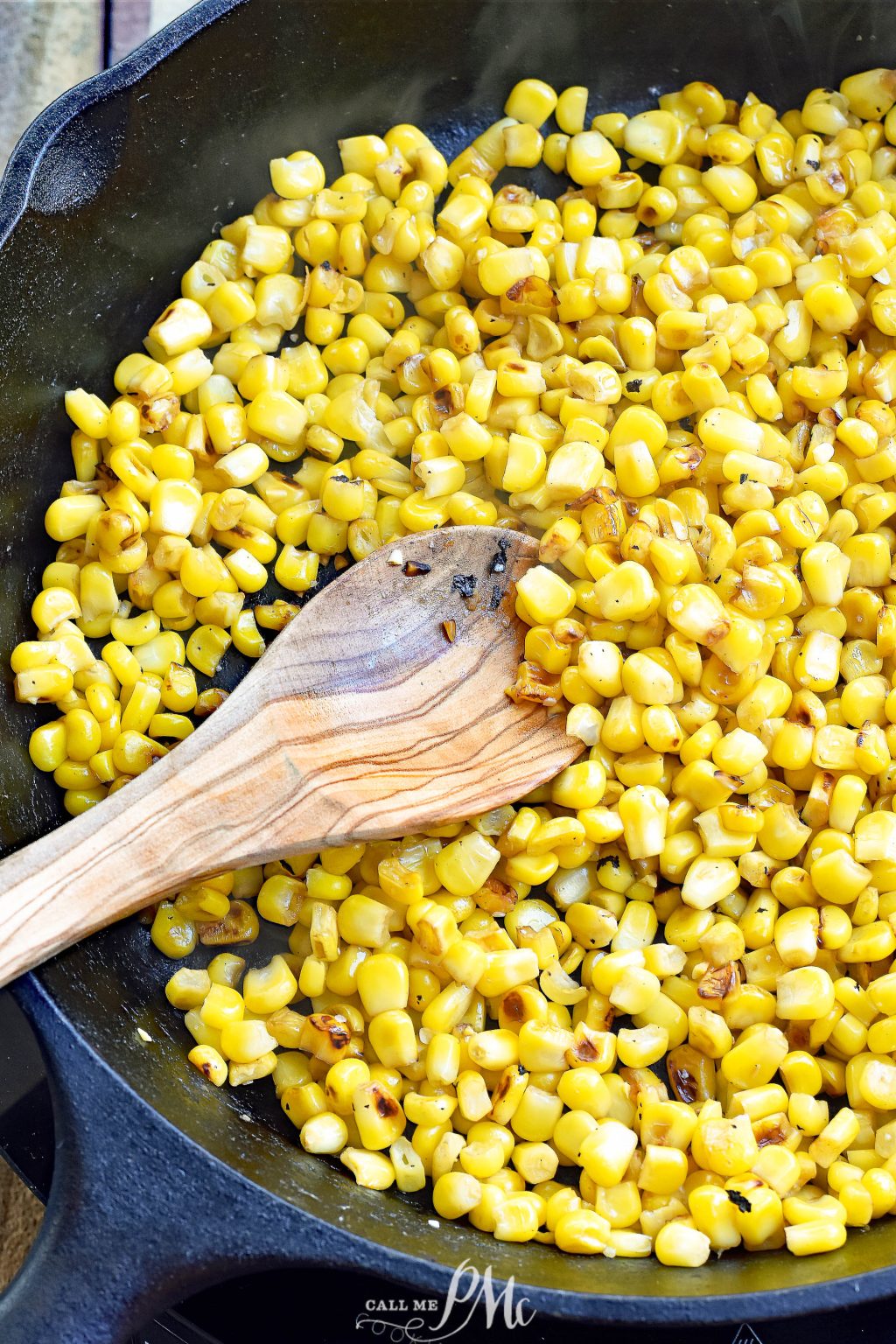 Skillet Charred Corn