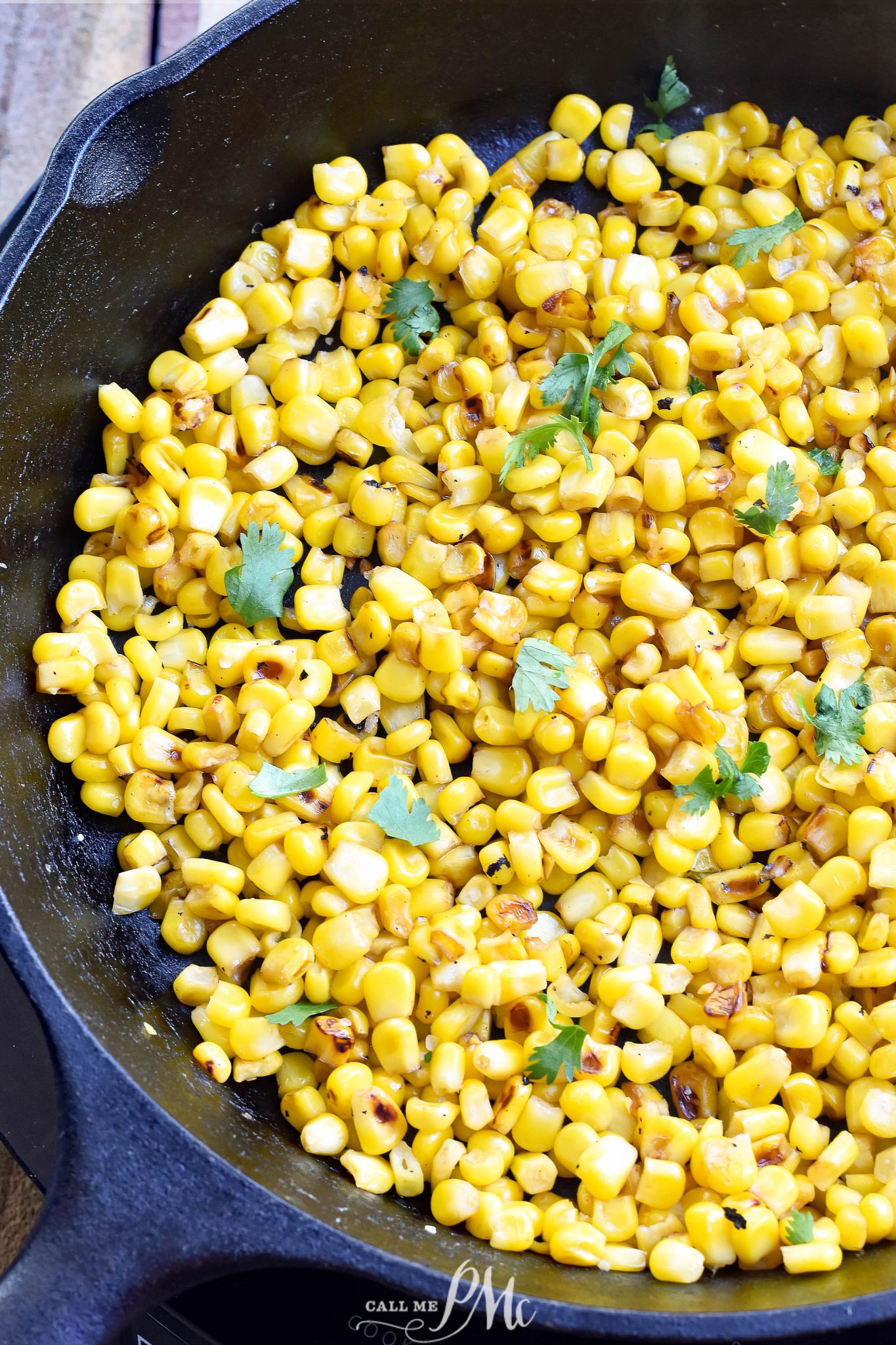 Skillet Charred Corn