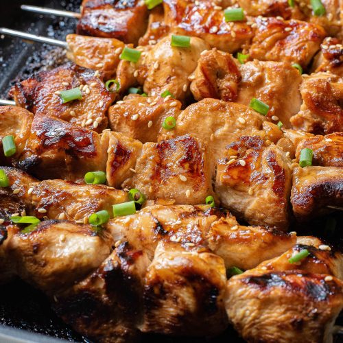 Korean Skewered Chicken