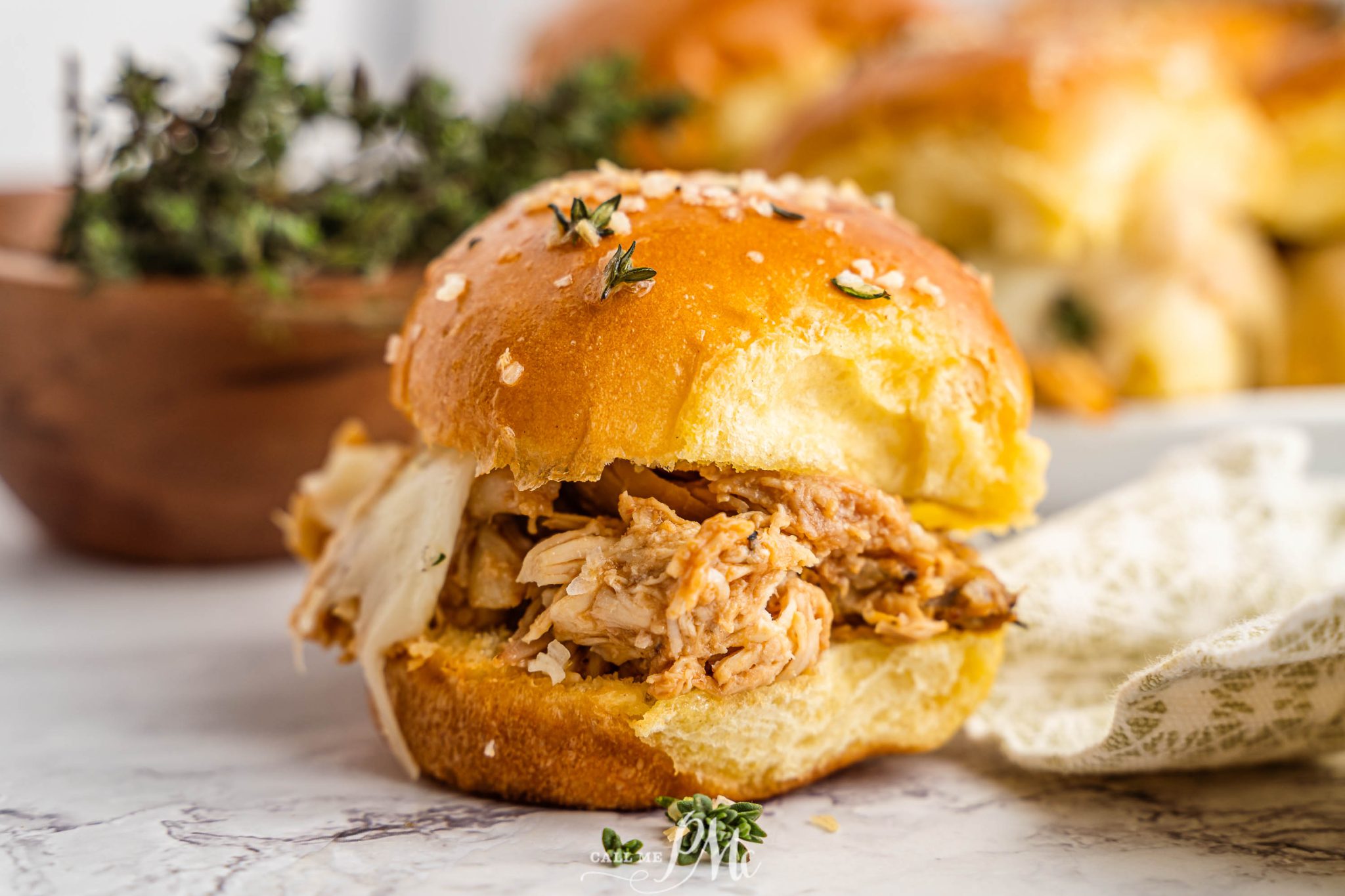 BBQ Chicken Sliders