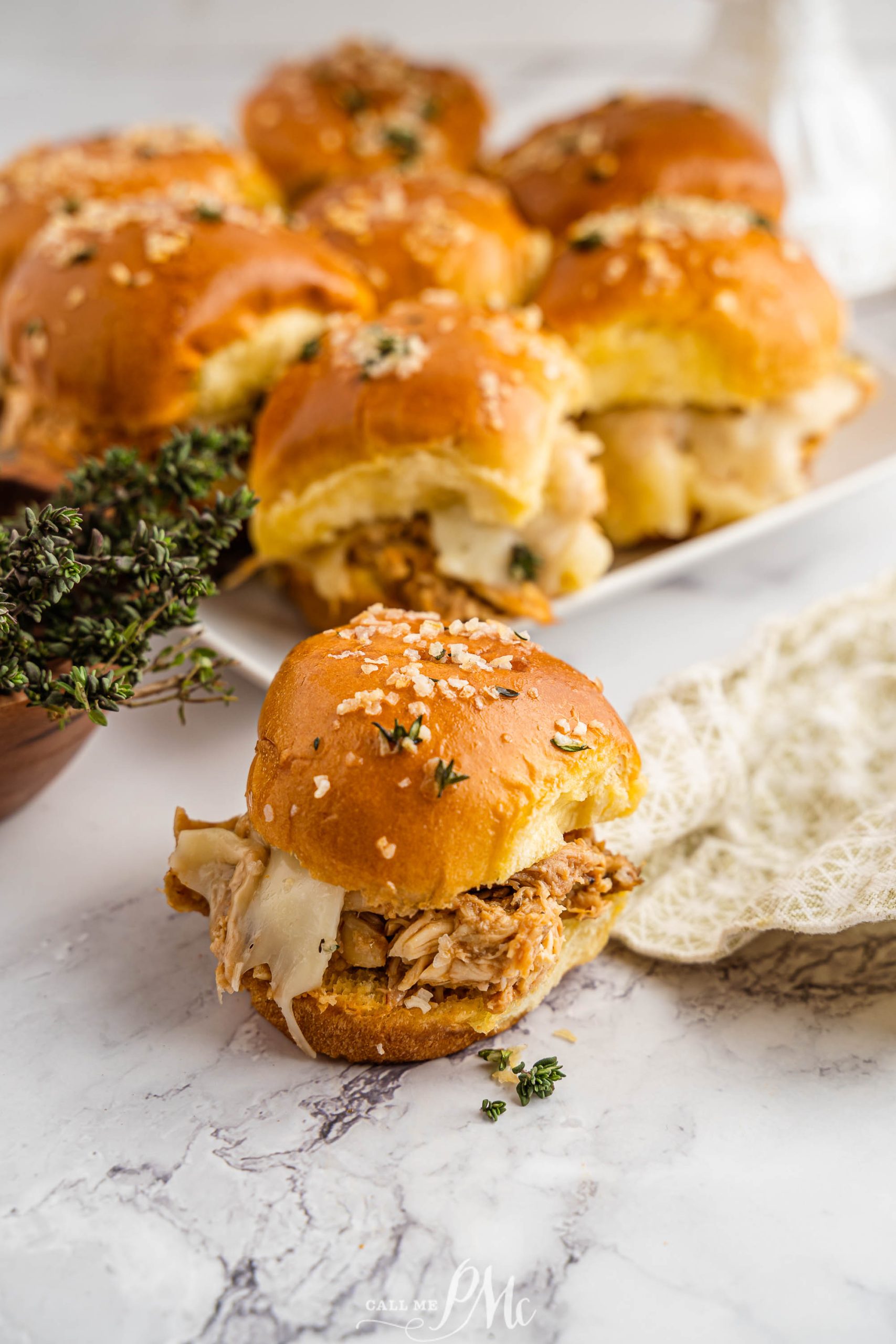 BBQ Chicken Sliders