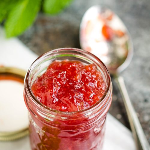 Balsamic Strawberry Jam