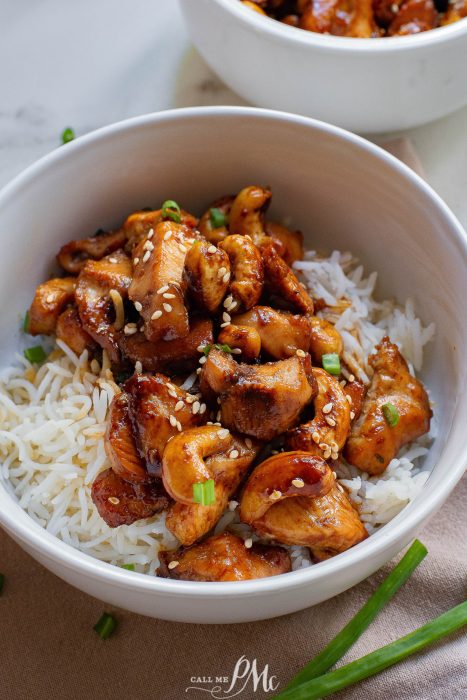 Sheet Pan Honey Soy Cashew Chicken