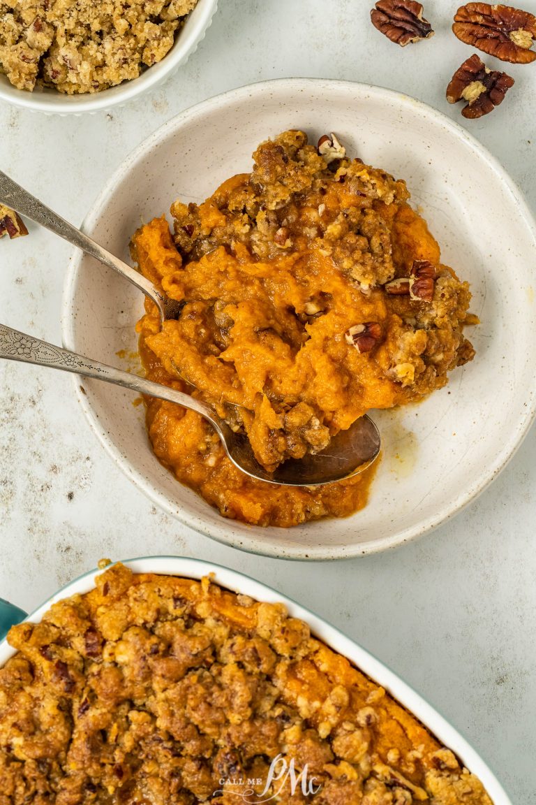 Air Fryer Sweet Potato Souffle