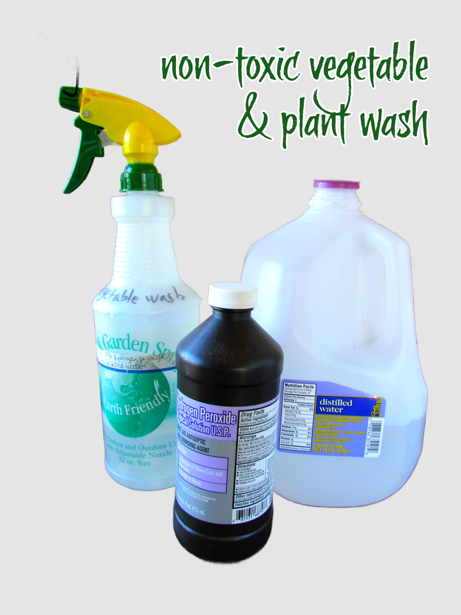 Organic Pesticide and Vegetable Wash