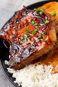 Hoisin Glazed Pork Chops (Asian-style)
