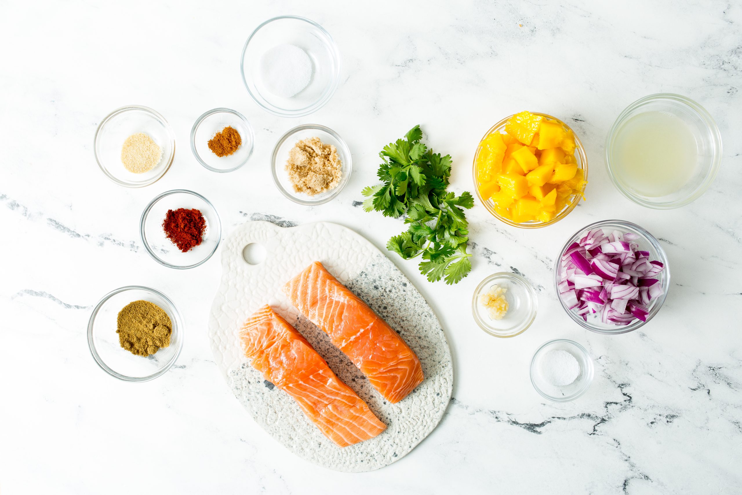 Blackened Salmon is a pink, flaky salmon crusted in black caramelized sugars and spices making for a healthy, flavorful bite at any lunch or dinner. 