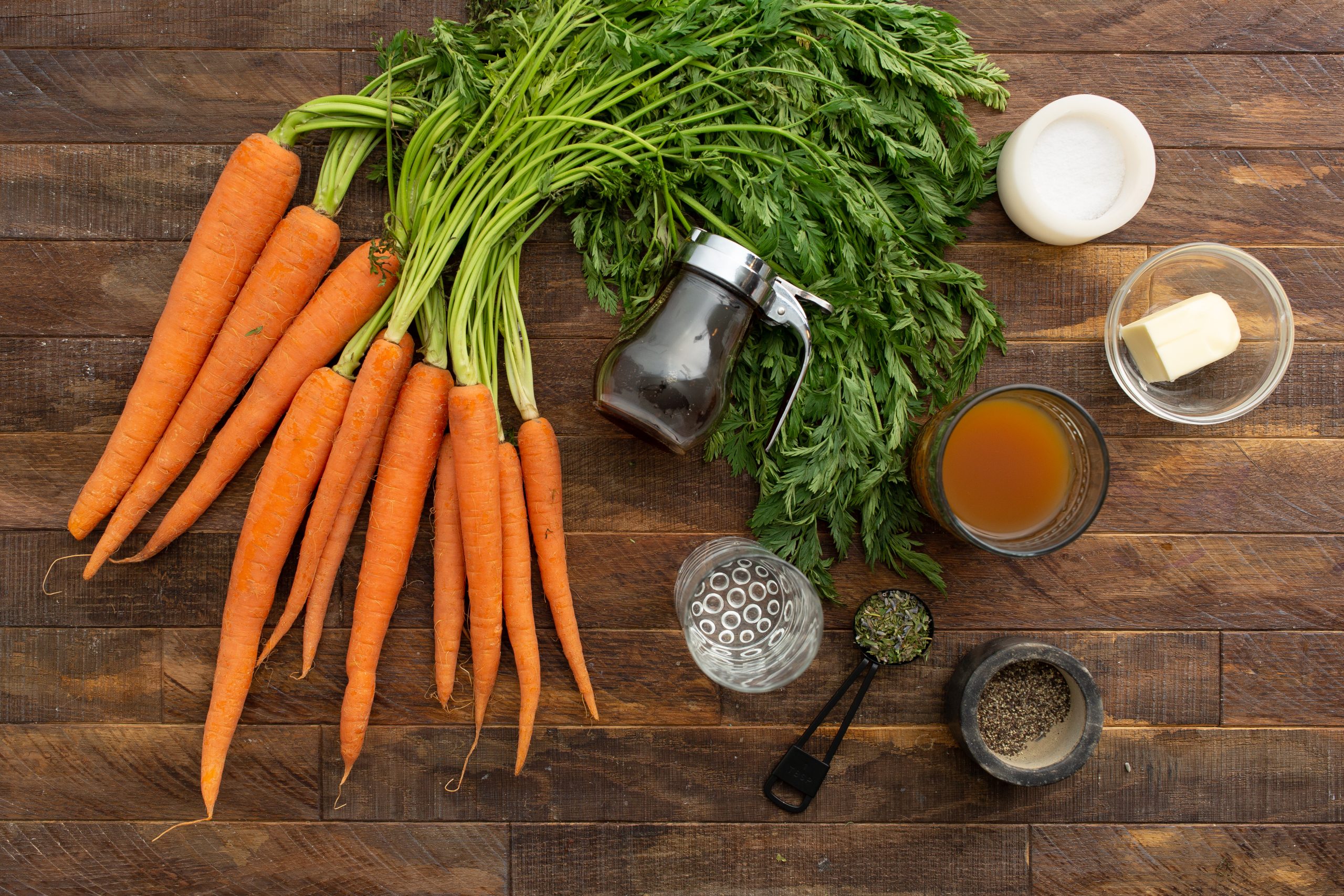 Maple Cider Glazed Carrots 